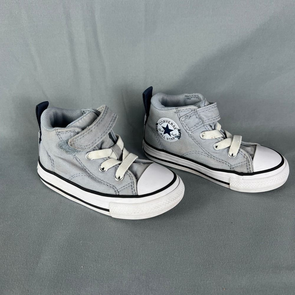 Converse Chuck Taylor All Star Malden Street Easy-On Sneakers Toddlers US 7 Gray